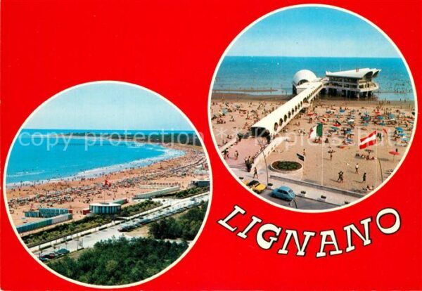 Lignano La spiaggia La nuova Terrazza a mare