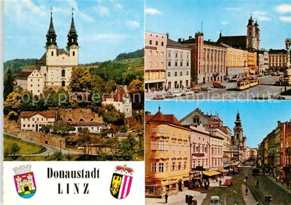 Linz Donau Kirche Pöstlingberg Hauptplatz Landstra