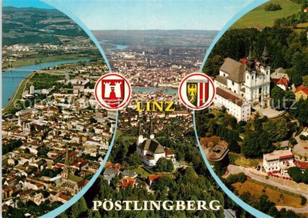 Poestlingberg Fliegeraufnahme Wallfahrtskirche