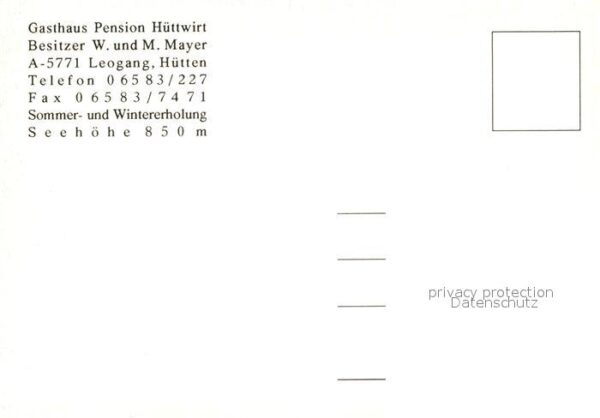 Leogang Gasthaus Pension Hüttwirt – Bild 2