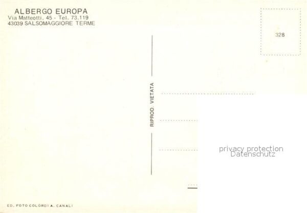 Salsomaggiore Albergo Europa – Bild 2