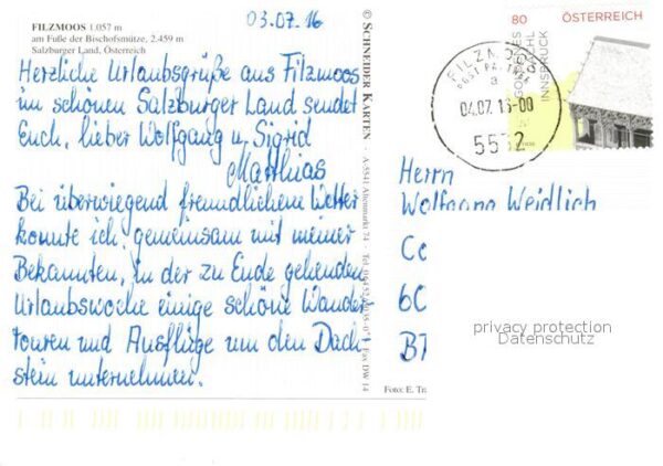 Filzmoos mit Bischofsmütze Panorama Details – Bild 2
