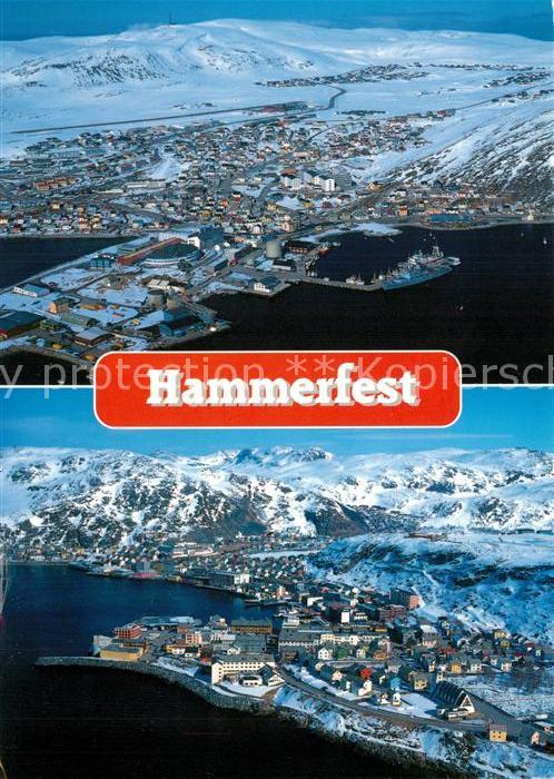 Hammerfest Fliegeraufnahmen