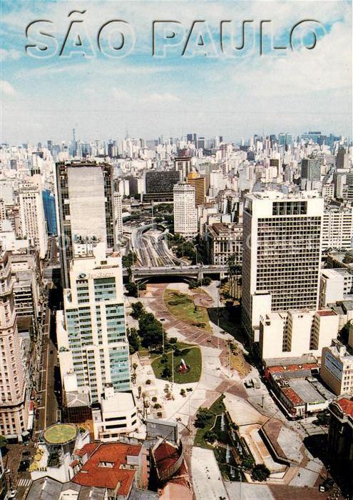 São Paulo Air viewat Anhangabaus Valley
