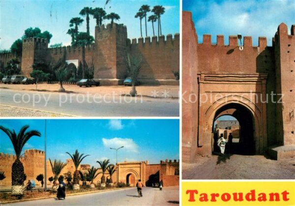 Taroudant Vista de la Ciudad