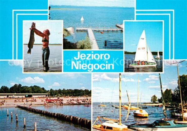 Pojezierze Mazurskie Jezioro Niegocin Anglerglück Seebrücke