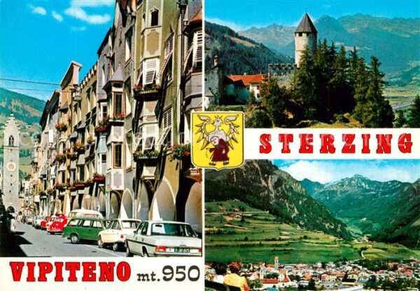 Sterzing Suedtirol Strassenpartie Schloss Panorama