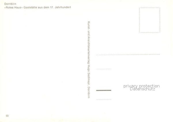 Dornbirn Vorarlberg Rotes Haus Gaststätte – Bild 2