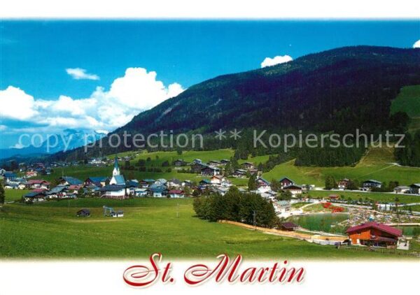 St Martin Tennengebirge Panorama