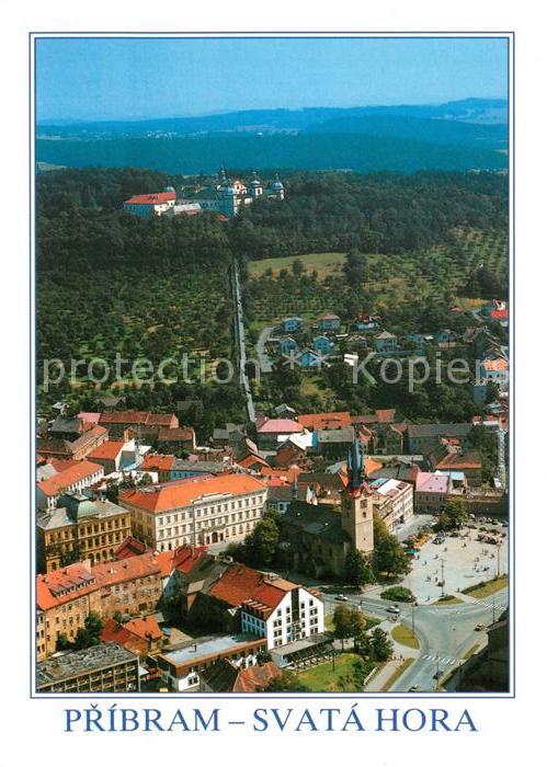 Pribram Svata Hora Fliegeraufnahme