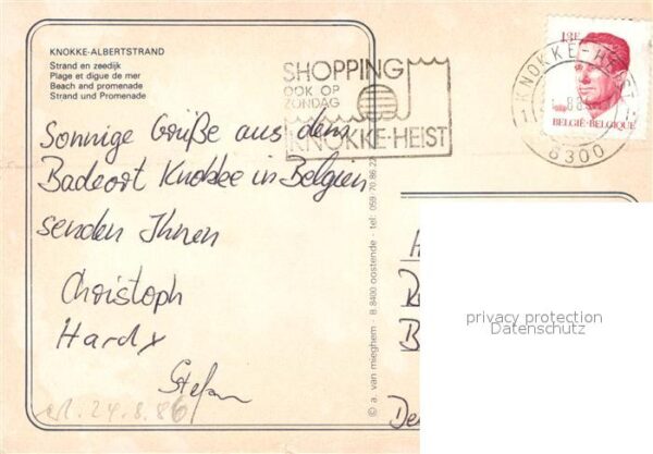 Knokke-Heist Albertstrand – Bild 2
