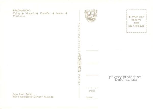 Prachatitz Volary Vimperk Churanov Lenora Prachati – Bild 2
