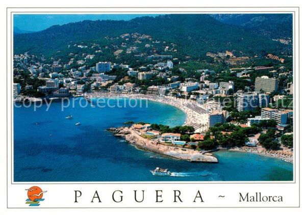 Paguera Mallorca Islas Baleares Fliegeraufnahme