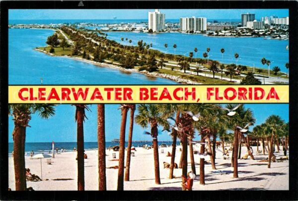 Clearwater Beach Memorial Causeway looking westward