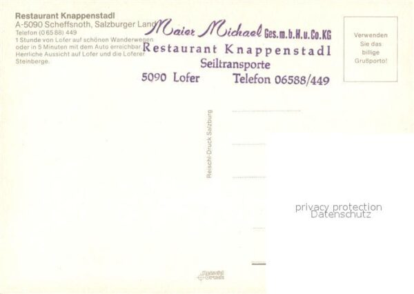 Scheffsnoth Restaurant Knappenstadl – Bild 2
