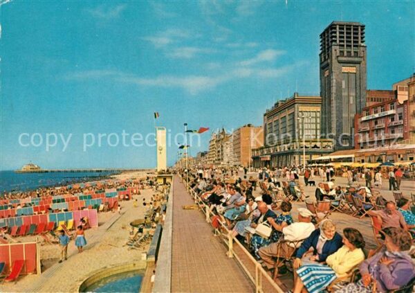 Blankenberge Promenade mit Casino