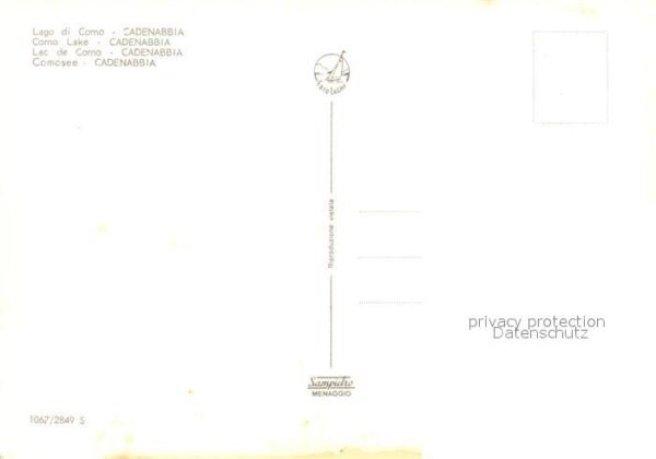 Cadenabbia Lago di Como Panorama – Bild 2