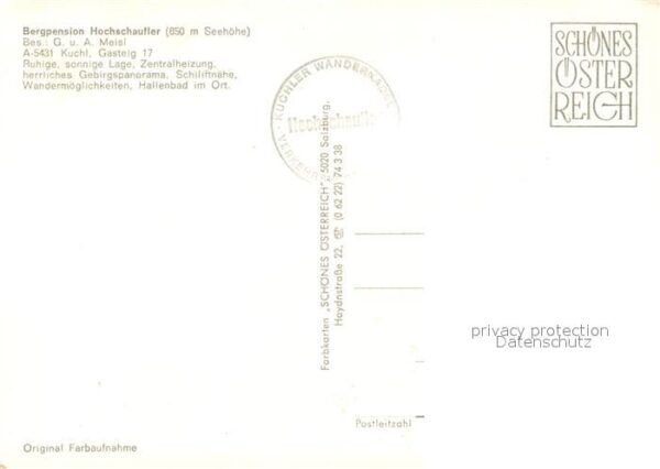 Kuchl Bergpensionn Hochschaufler – Bild 2
