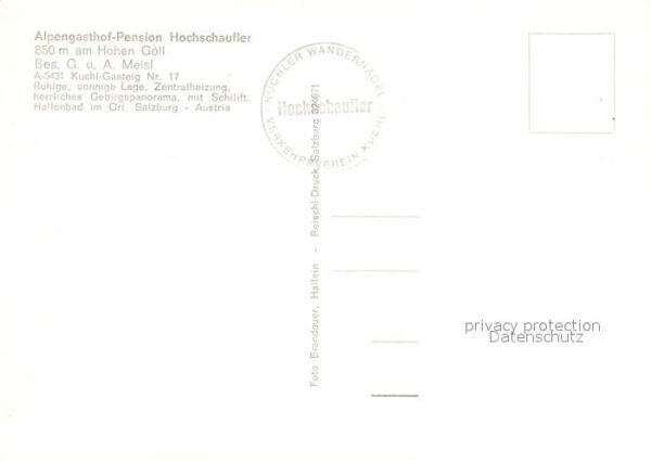 Kuchl Alpengasthof Hochschaufler Terrasse Pis – Bild 2