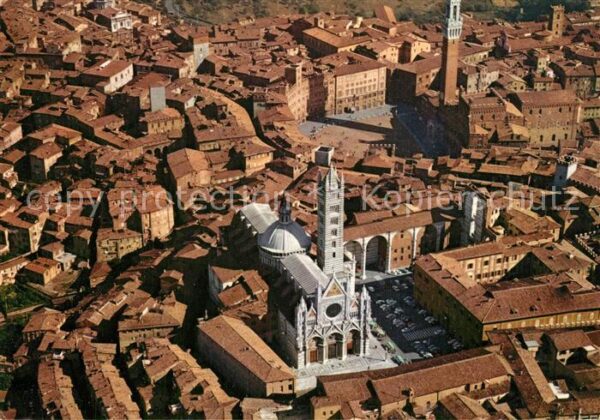 Siena Veduta aerea