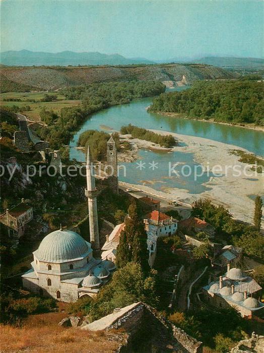 Pocitelj Moschee Fliegeraufnahme