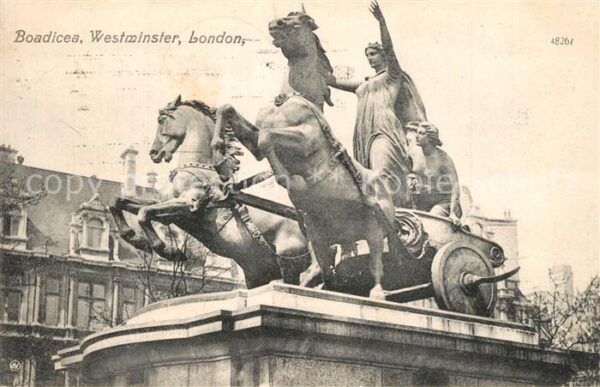 Westminster London Boadicea Monument