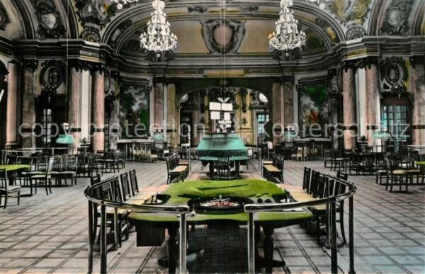Monte-Carlo Casino Salle de jeux La Roulette