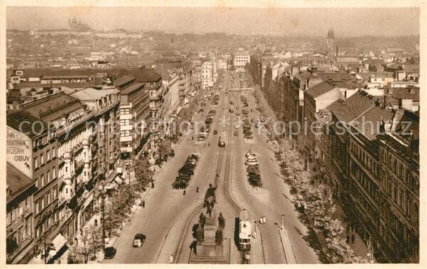 Prag Prahy Prague Vaclavske namesti Wenzelsplatz