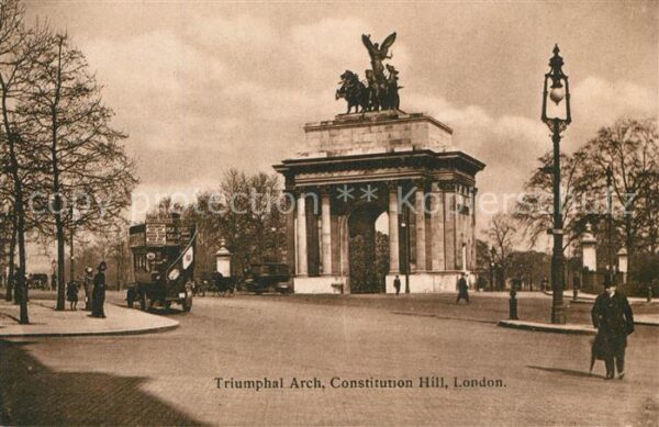 London Triumphal Arch Constitution Hill