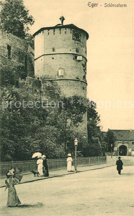 Eger Cheb Tschechien Schlossturm