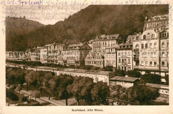 Karlsbad Eger Alte Wiese