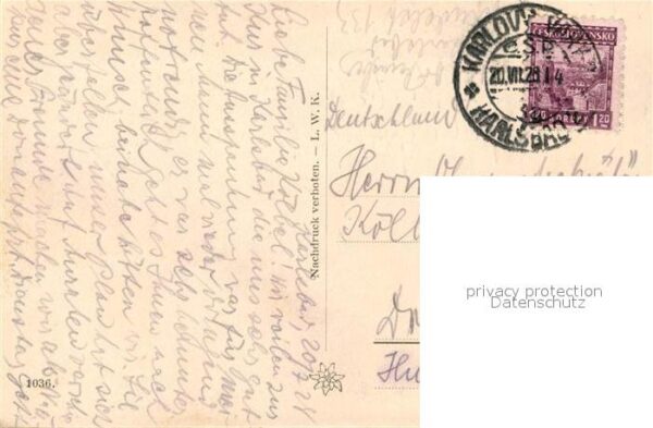 Karlsbad Eger Alte Wiese – Bild 2