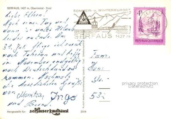 Serfaus Tirol Landschaftspanorama Oberinntal Alpen – Bild 2