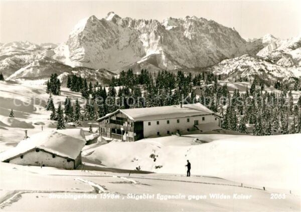 Waidring Tirol Straubingerhaus Berghaus Skigebiet Egge
