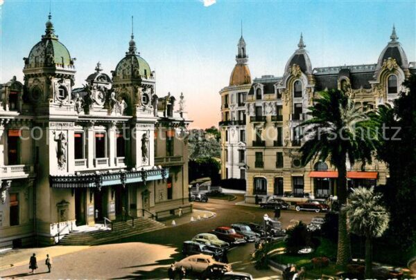 Monte-Carlo Le Casino et l_Hotel de Paris
