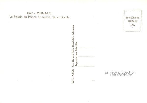Monaco Palais du Prince et releve de la Garde – Bild 2