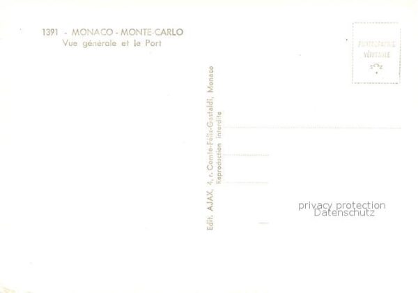 Monaco Vue Generale et le Port de la Principau – Bild 2