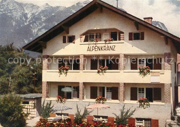 Garmisch-Partenkirchen Hotel Restaurant Haus Alpenkranz