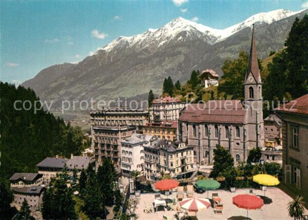 Badgastein Weltkurort mit Gmskarkogel Blick von St