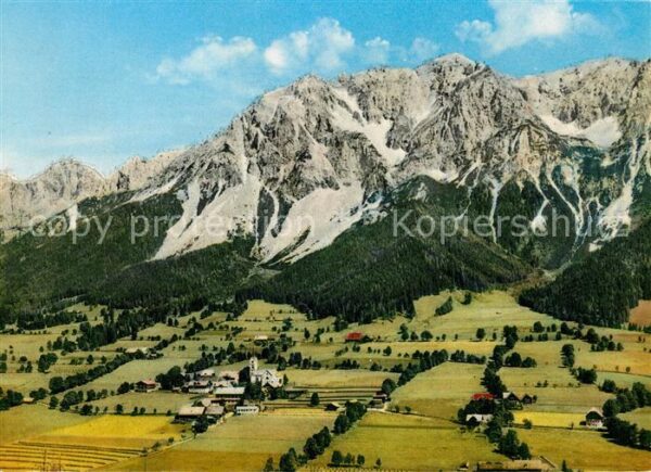 Ramsau Dachstein Steiermark Panorama Blick gegen Scheichenspitze Da