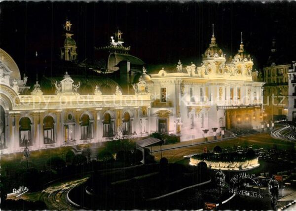Monte-Carlo Casino effet de nuit