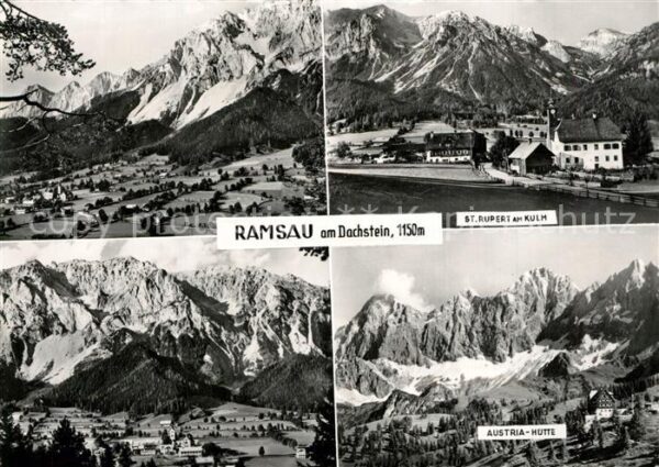 Ramsau Dachstein Steiermark Alpenpanorama Dachsteingebirge St Ruper