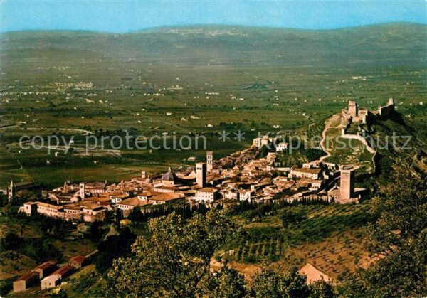 Assisi Umbria Panorama
