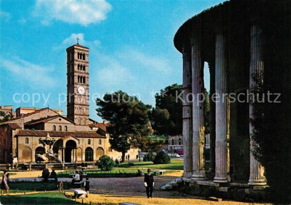 Roma Rom Tempio di Vesta e Chiesa Santa Maria in