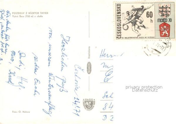 Vysna Boca Znizkych Tatier Winterlandschaft – Bild 2