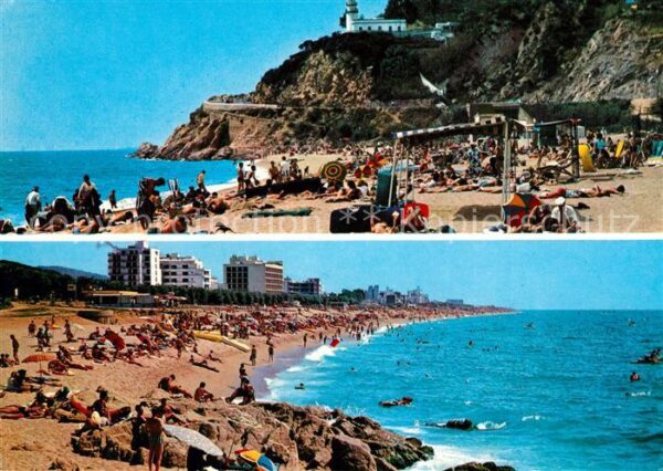 Calella de Mar Strand Küste