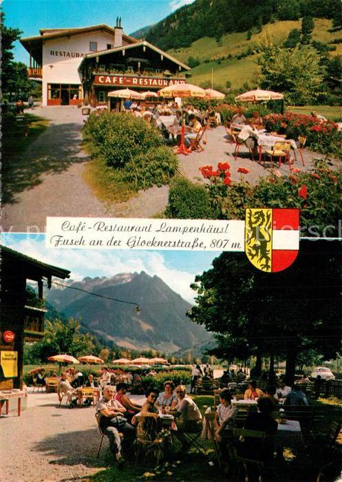 Fusch Grossglocknerstrasse Cafe Restaurant Lampenhäusl Terrasse