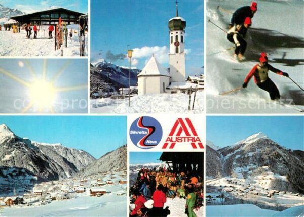 St Gallenkirch Vorarlberg Skizentrum Montafon Silvretta Nova Berg