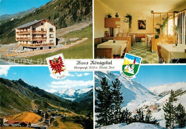 Obergurgl Soelden Tirol Gästehaus Pension Haus Königstal Ötztal