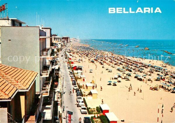 Bellaria Panorama del Lungomare Spiaggia
